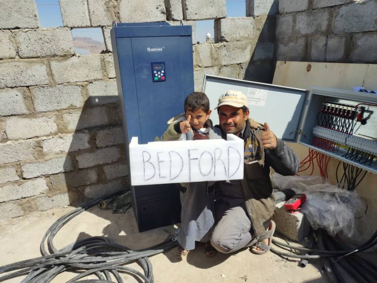 Solar Pump Inverters for Deep Well Water Supply in Yemen