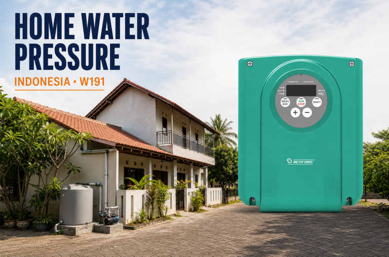 Indonesia household pump inverter W191 for a small residential water system