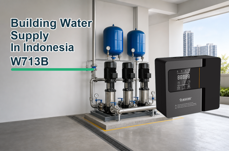 W713B water pump inverter for building water supply projects in Indonesia