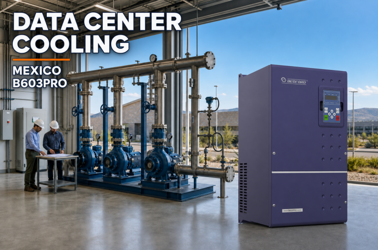 Mexico data center cooling water VFD design review with B603PRO