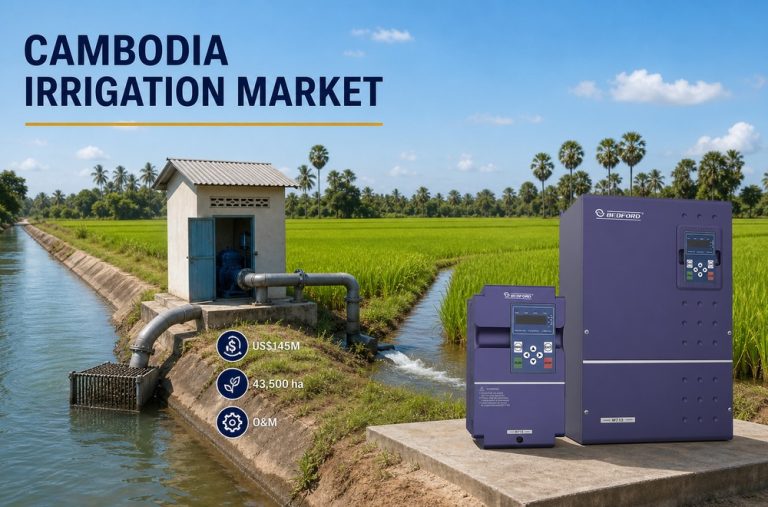 Cambodia irrigation pump VFD market analysis with BEDFORD W713