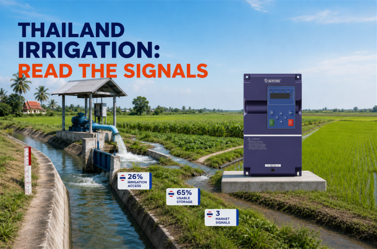 Thailand agricultural irrigation pump VFD market analysis with W713