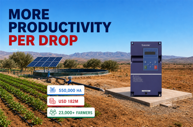 Morocco irrigation pump inverter market analysis with WLD280