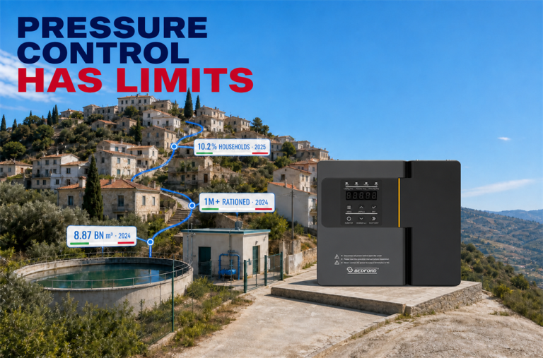 Italy water supply pump VFD market analysis with W713B