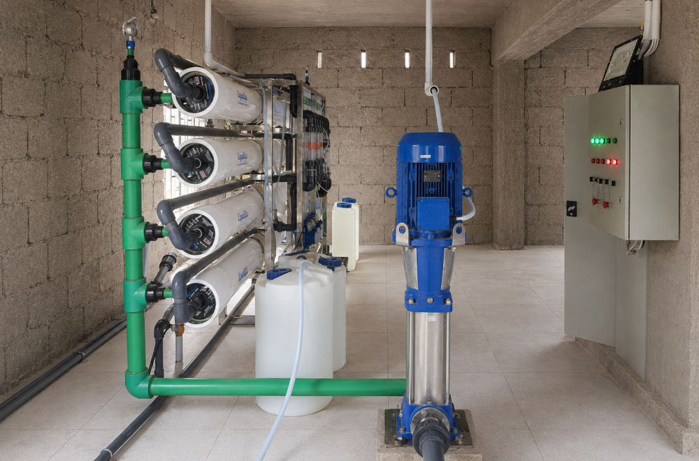 Desalination pump control cabinet with BEDFORD drives at a Yemen project