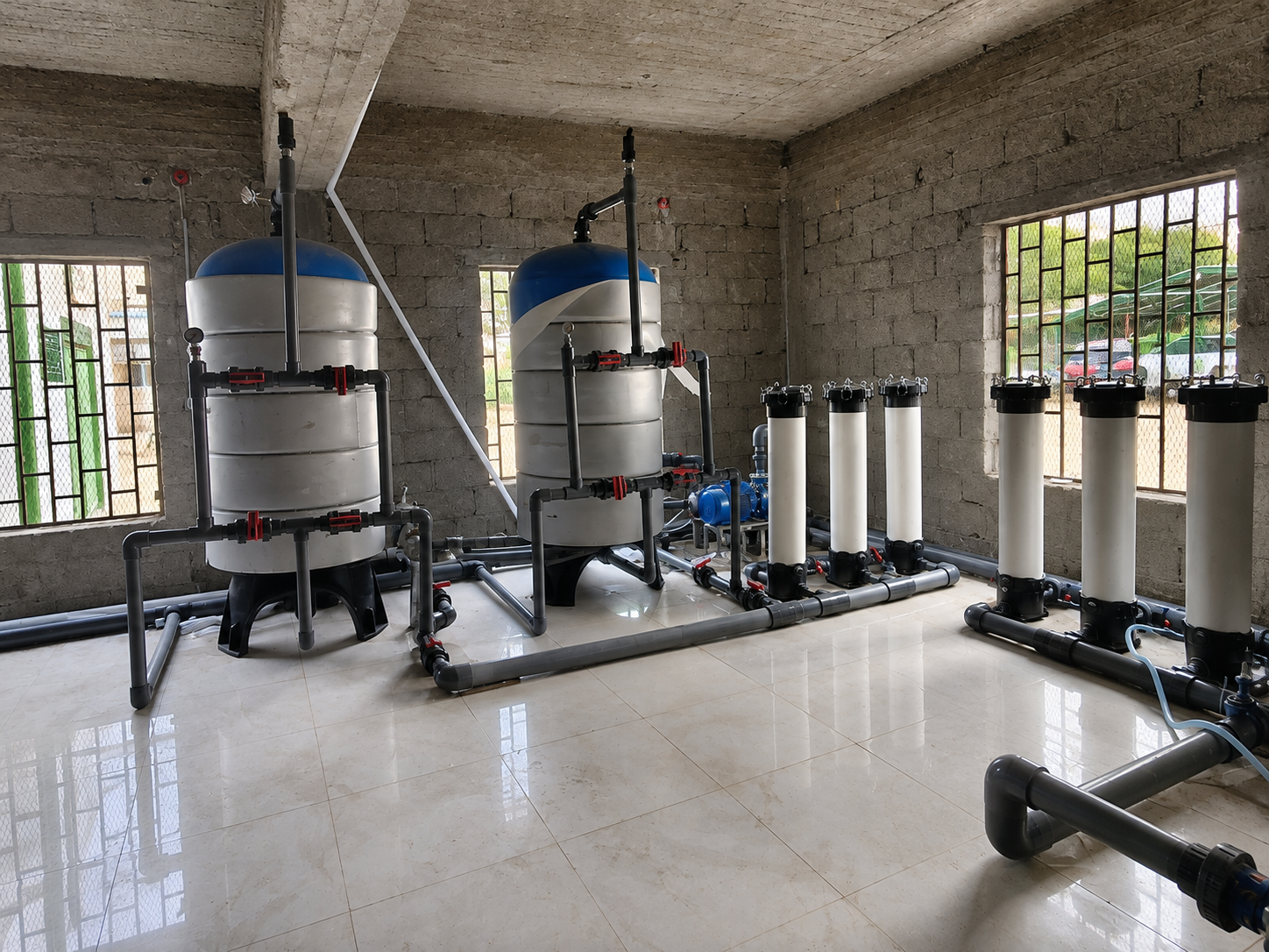 Overview of the Pre-treatment System